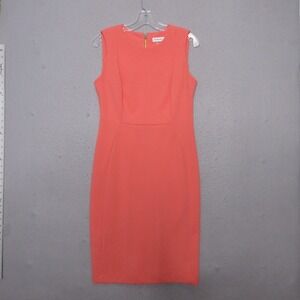Calvin Klein Coral Sheath Dress